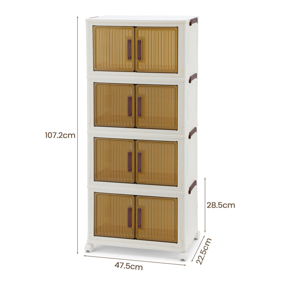Storage box lockers with doors & wheels | Kalsten