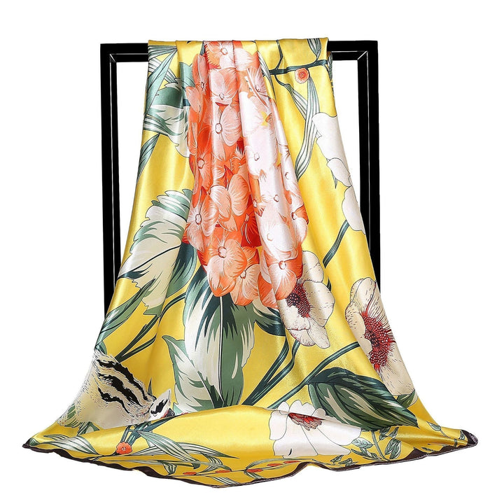 Kalsten | Large square scarf Simulation silk scarf All-match scarf Scarf