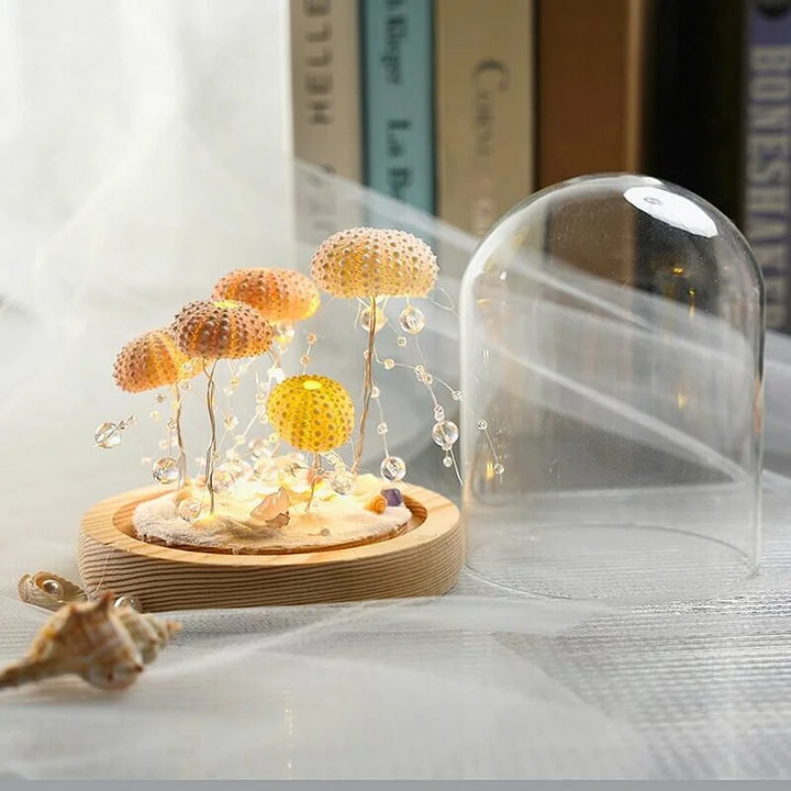 LumiCraft – Unique DIY table lamp with natural sea shell for a cozy décor | Kalsten