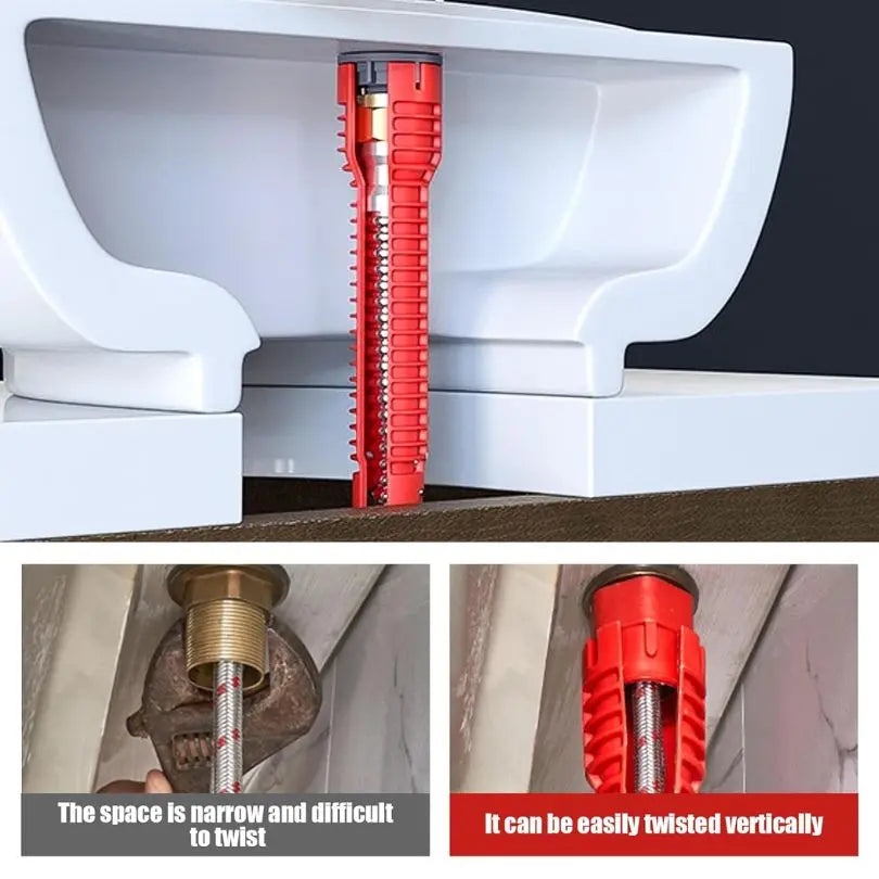 Kalsten | 8-in-1 Sink Wrench | Essential Plumbing Tool