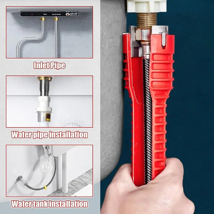 Kalsten | 8-in-1 Sink Wrench | Essential Plumbing Tool