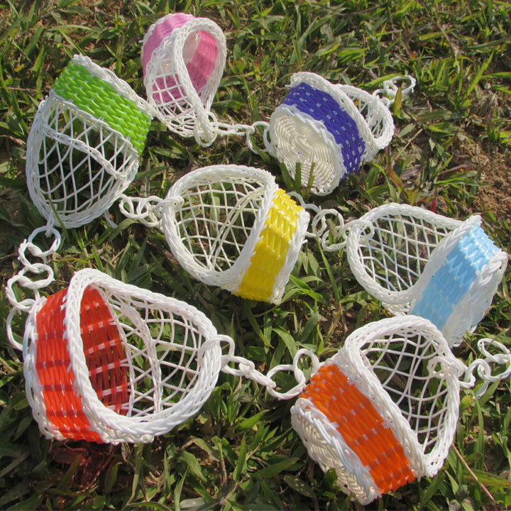 Decorative Woven Hanging Planter Kalsten