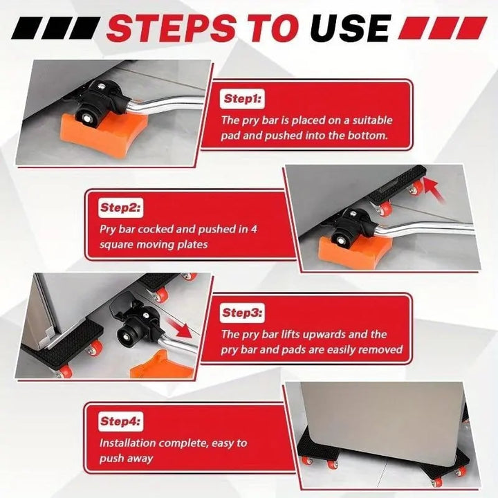 GlideMaster — Effortlessly master heavy loads and protect your back while moving furniture | Kalsten