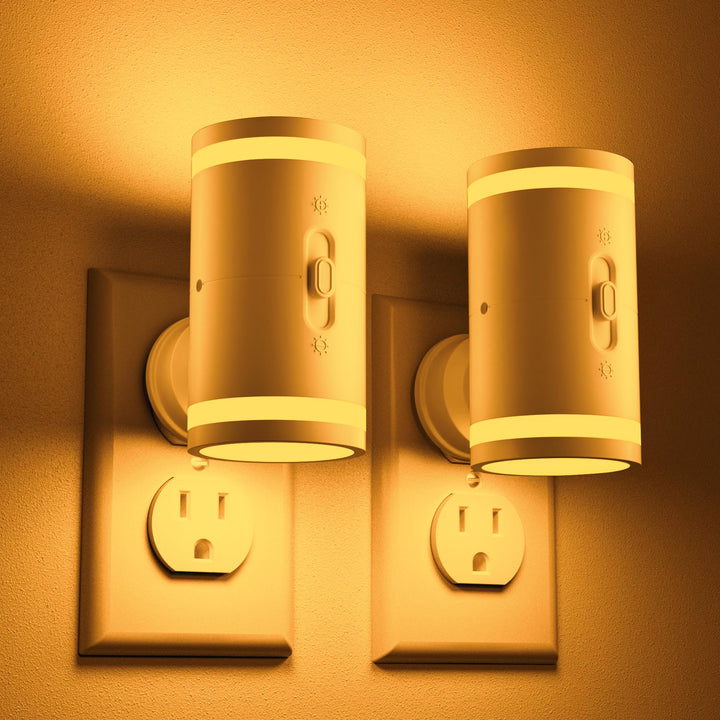 Dusk-to-Dawn LED Night Lights – 2 Pack