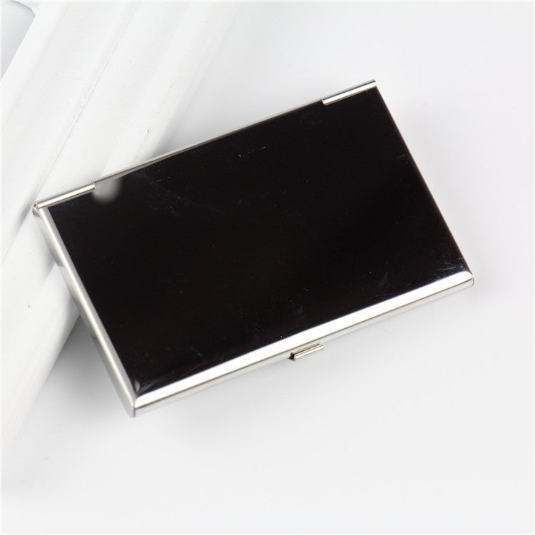 Sleek Metal Business Card Holder