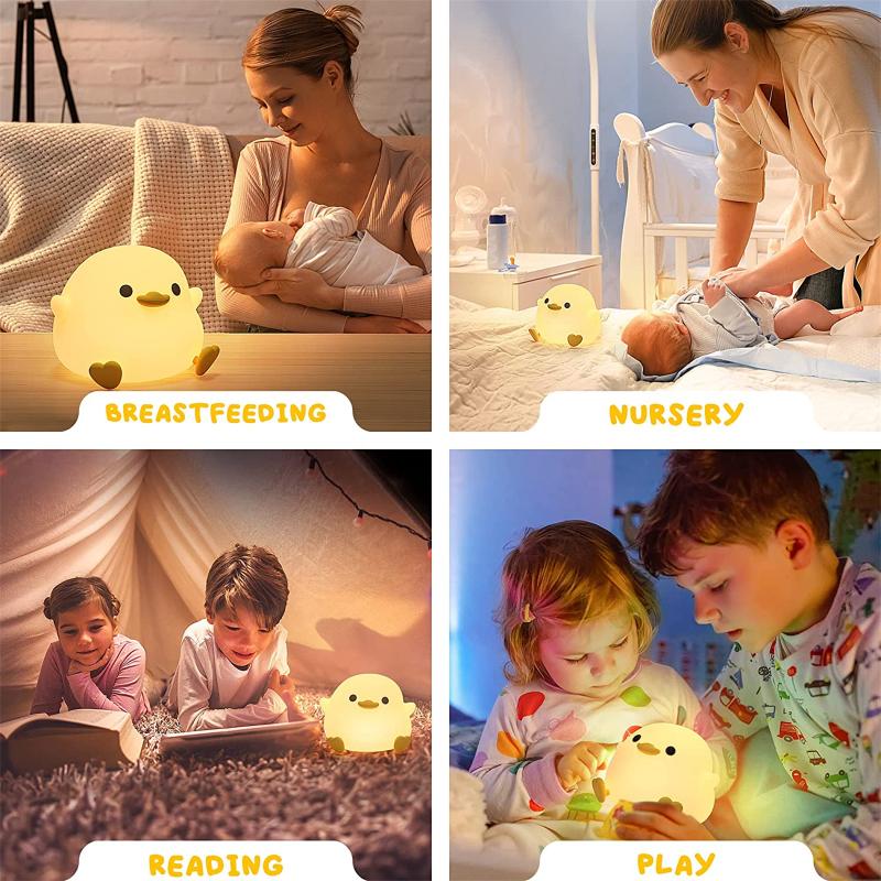 Ducky Buddy Lamp - Soothing Night Light For A Better Sleep Of Your Child Noxord