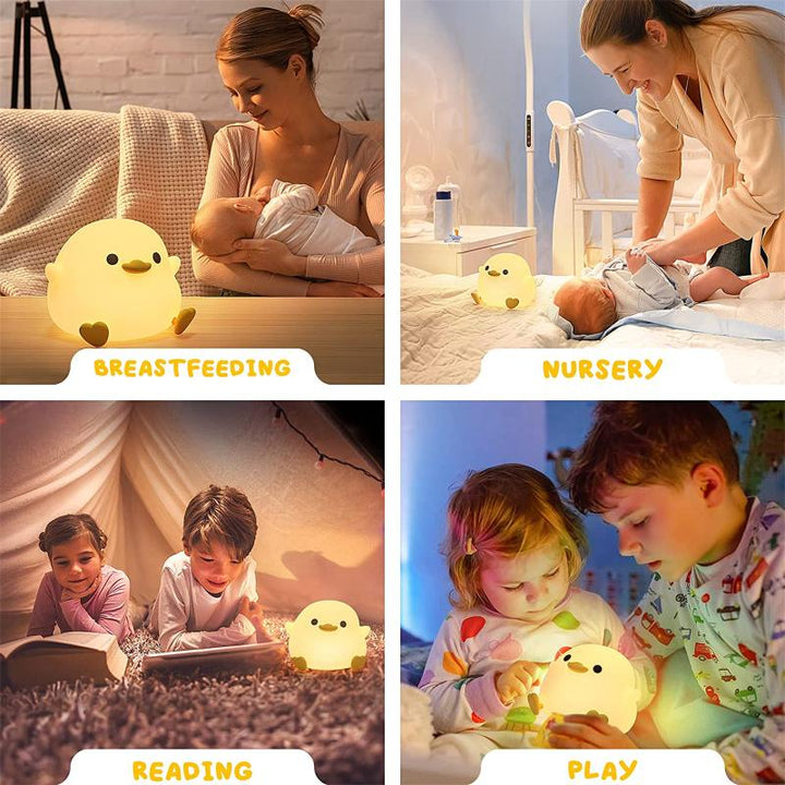 Ducky Buddy Lamp - Soothing Night Light For A Better Sleep Of Your Child Noxord