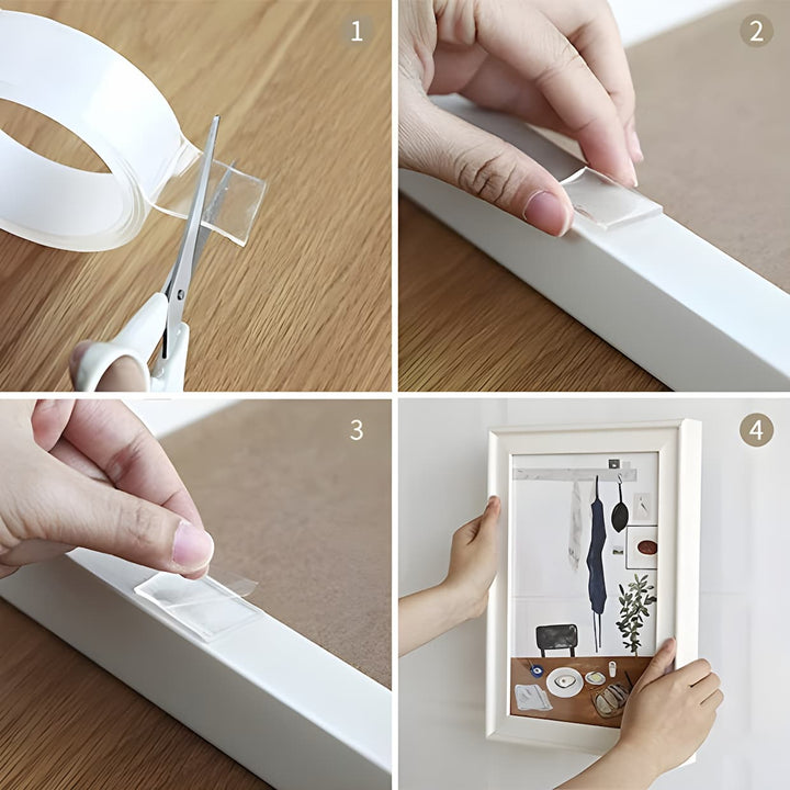Magic Tape - Transparent - Waterproof - Double-sided - Practical and effective | Kalsten