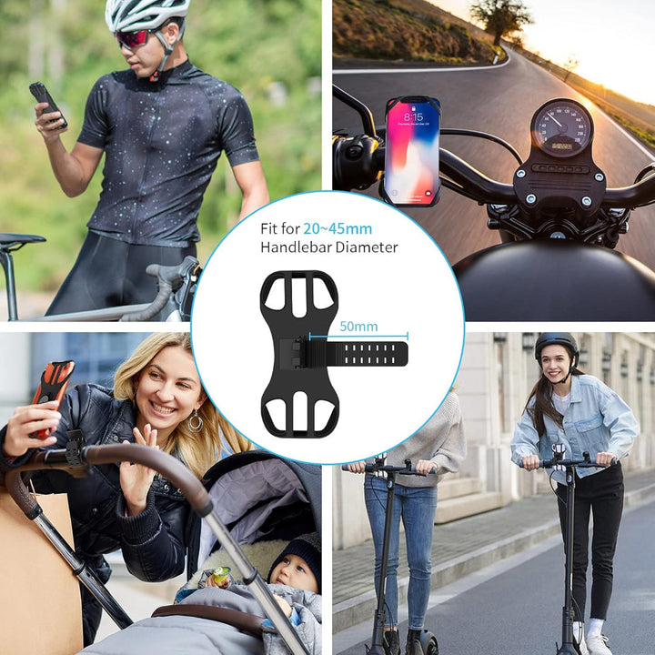 Bicycle phone holder 360° rotatable removable | Kalsten