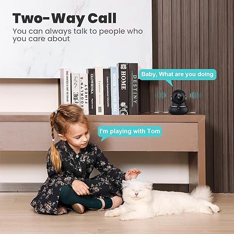 360° Indoor Security Camera - For Safety and Peace of Mind Kalsten
