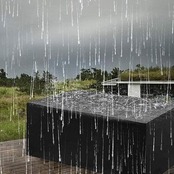Waterproof Garden Furniture Cover – Black Noxord