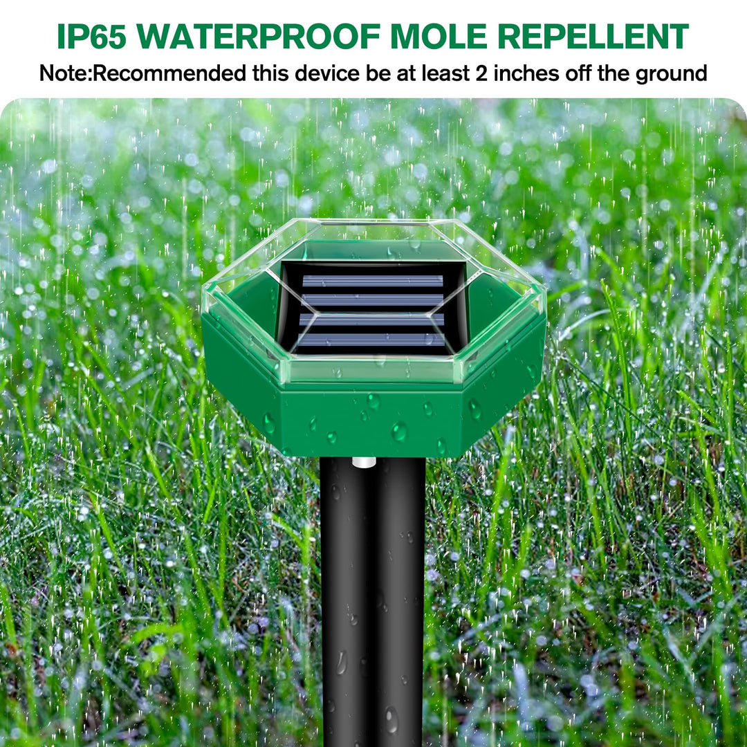 Kalsten | Ultrasonic Mole Repellent 4 Pack