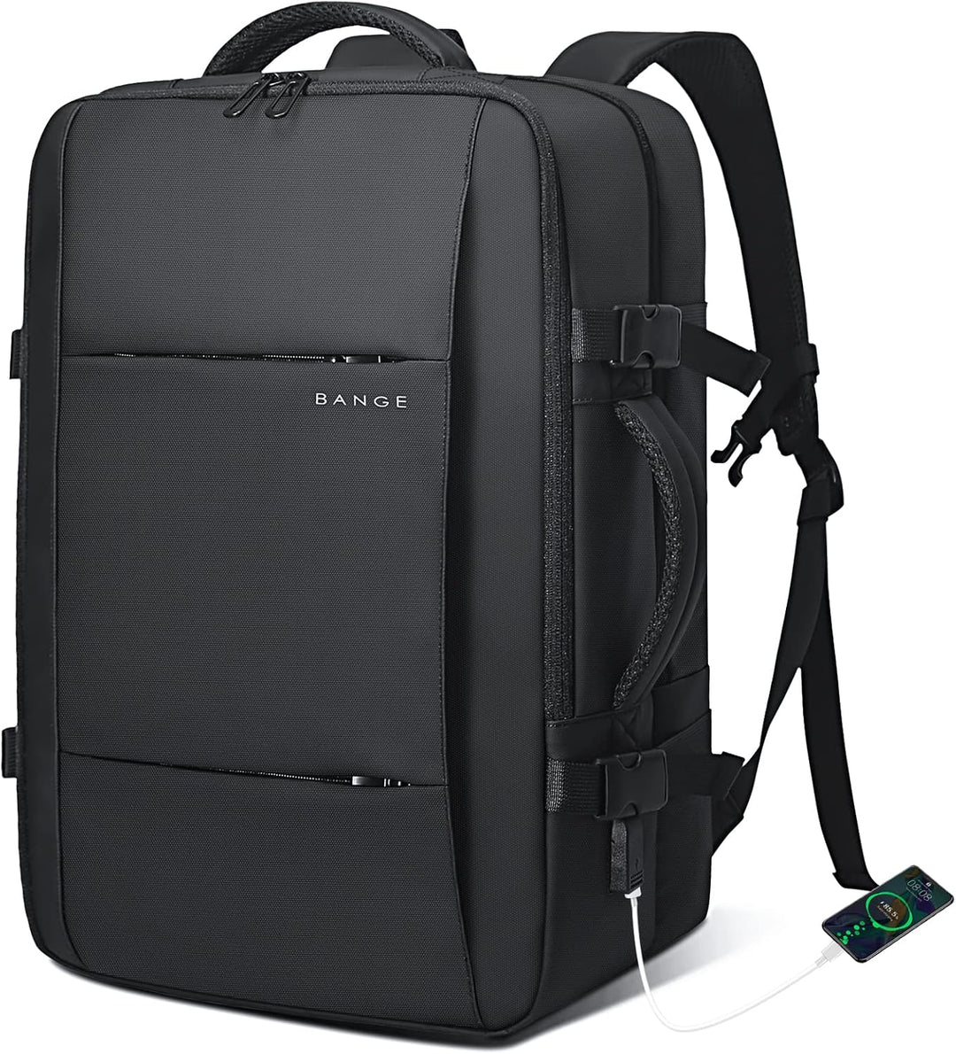 Expandable 26–45L Waterproof Travel Backpack with Laptop Sleeve & Duffle Carry | Kalsten