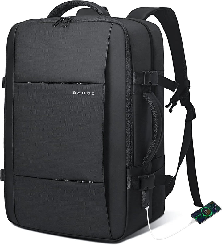 Expandable 26–45L Waterproof Travel Backpack with Laptop Sleeve & Duffle Carry | Kalsten