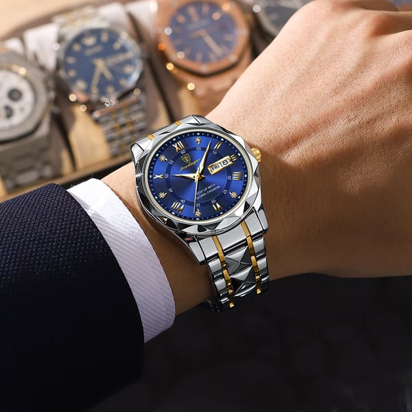 Kalsten | Waterproof Luxury Men's Wristwatch by the Top Brand with Luminous Function