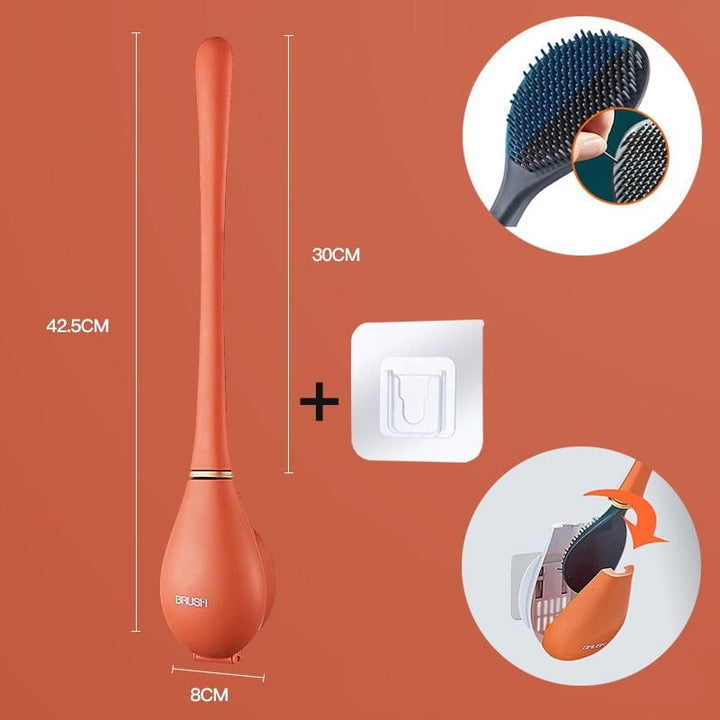 Kalsten | Flexible Silicone Toilet Brush Modern Design