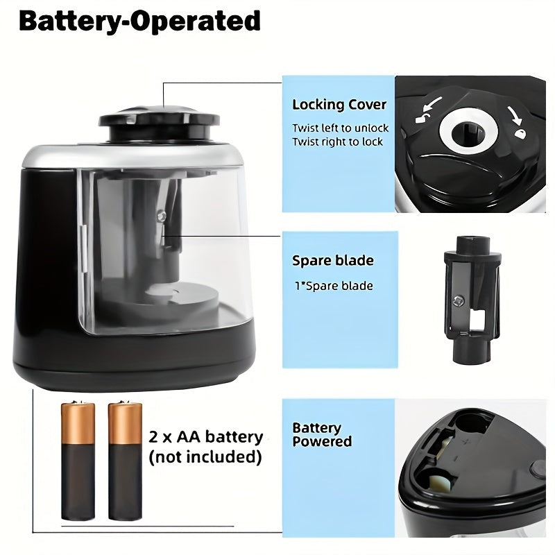 Automatic USB Pencil Sharpener – Compact & Fast | Kalsten