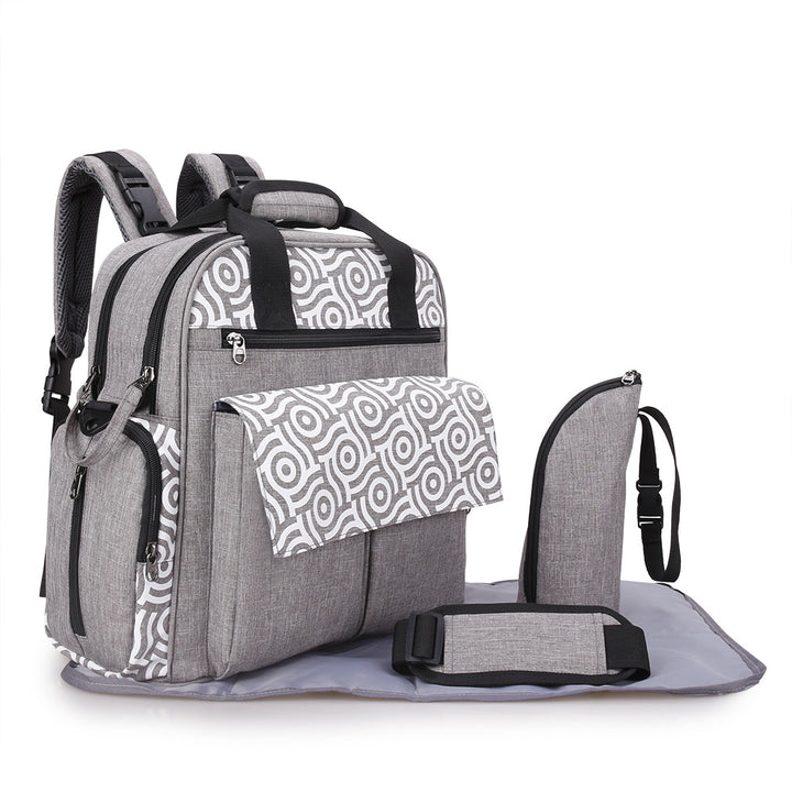 Multifunctional Diaper Bag with Insulated Compartments Kalsten