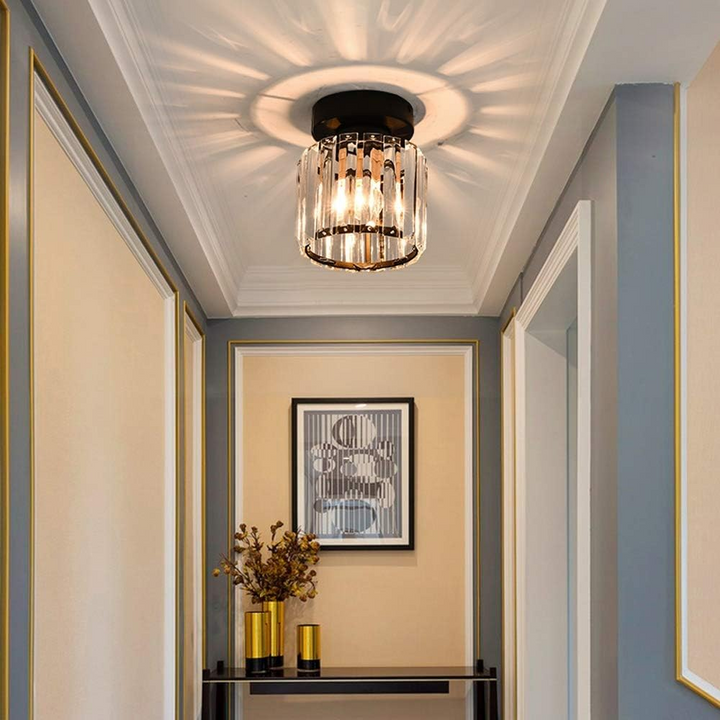 Crystal Glass Modern Ceiling Lamp Noxord