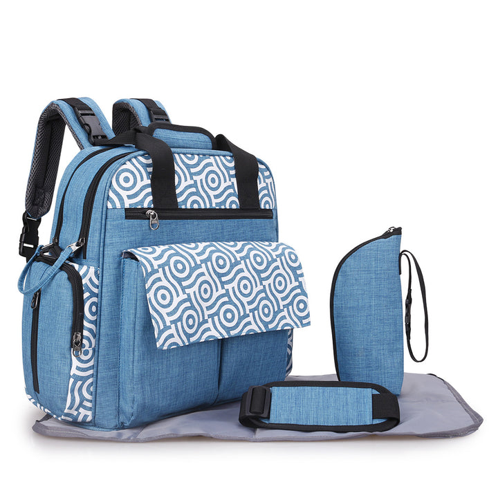 Multifunctional Diaper Bag with Insulated Compartments Kalsten