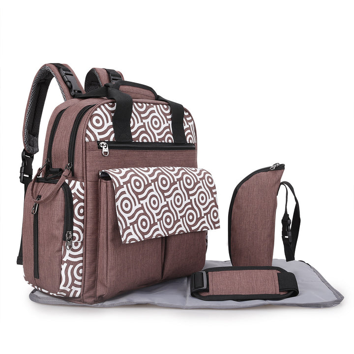 Multifunctional Diaper Bag with Insulated Compartments Kalsten