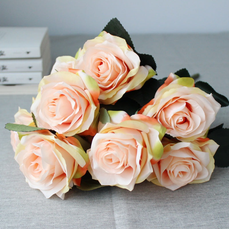 Premium Lifesize Artificial Rose Bouquet