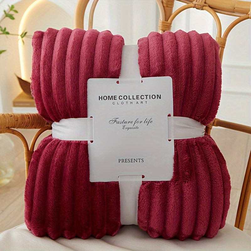 Luxury Flannel Polyester Blanket – Ultimate Comfort & Warmth Noxord