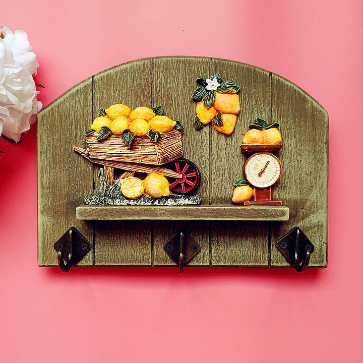 Decorative Wall-Mounted Kitchen Organizer