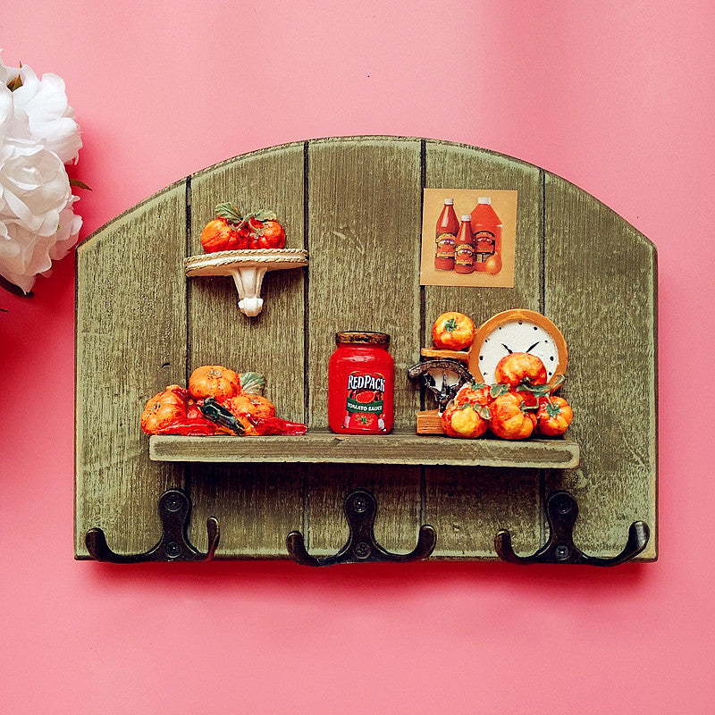 Decorative Wall-Mounted Kitchen Organizer