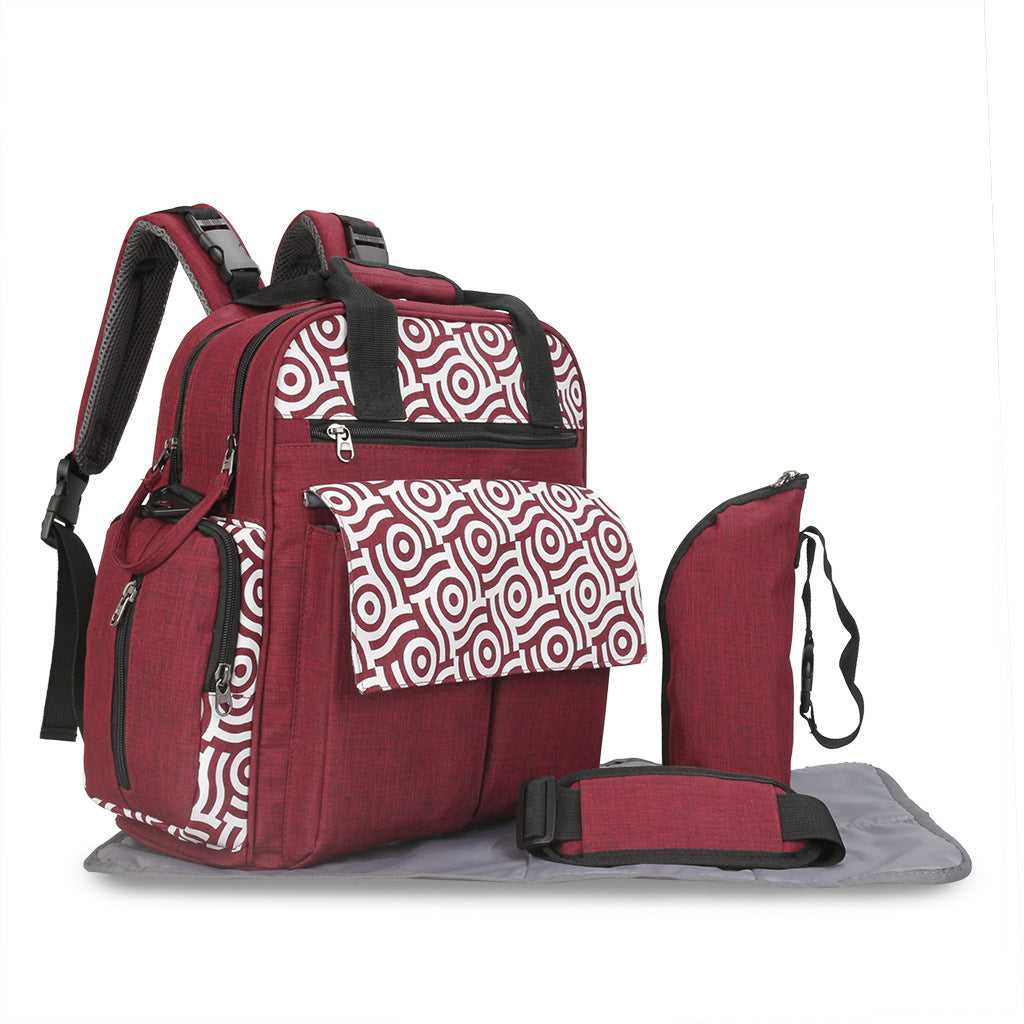 Multifunctional Diaper Bag with Insulated Compartments Kalsten