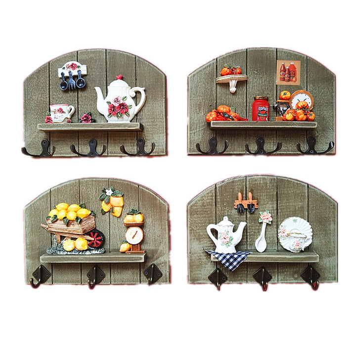 Decorative Wall-Mounted Kitchen Organizer