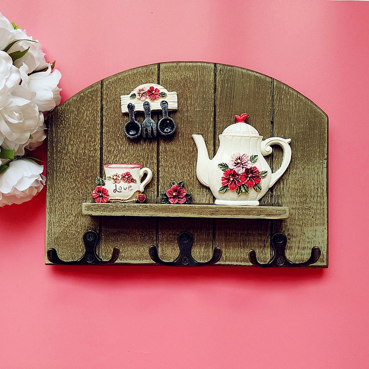 Decorative Wall-Mounted Kitchen Organizer