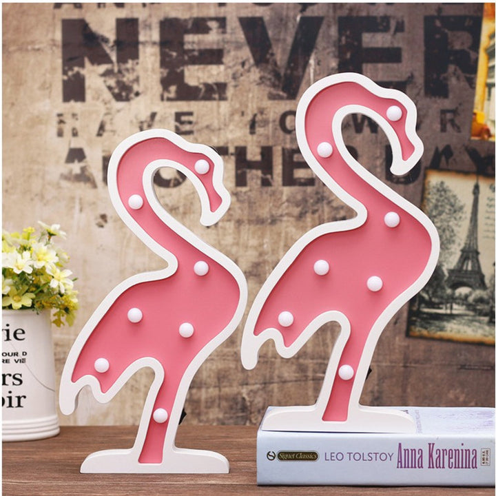 Flamingo-shaped Decorative Wall Art