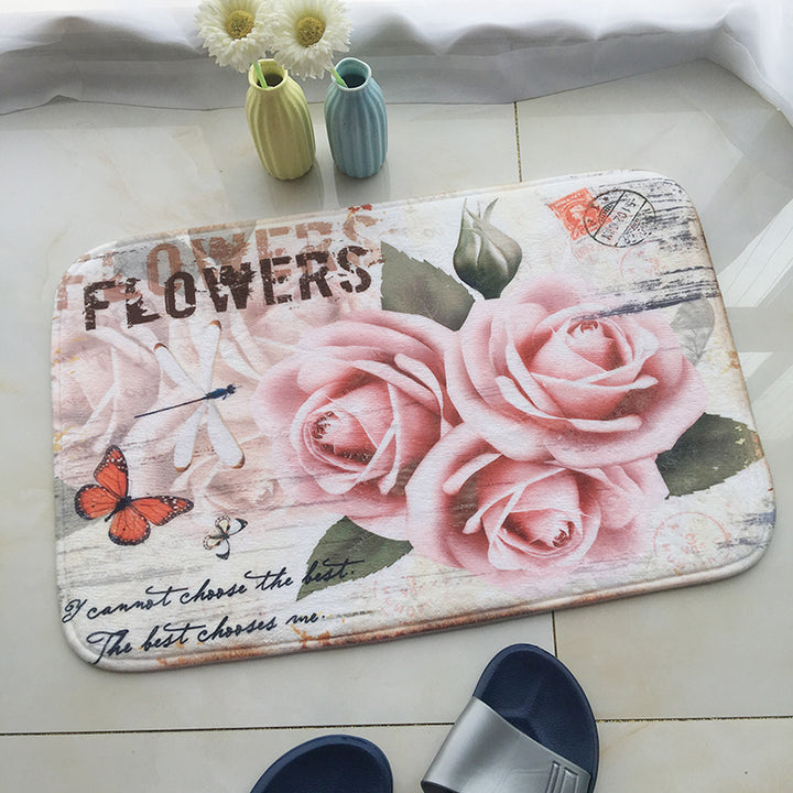 Cozy Decorative Bathroom Mat Kalsten