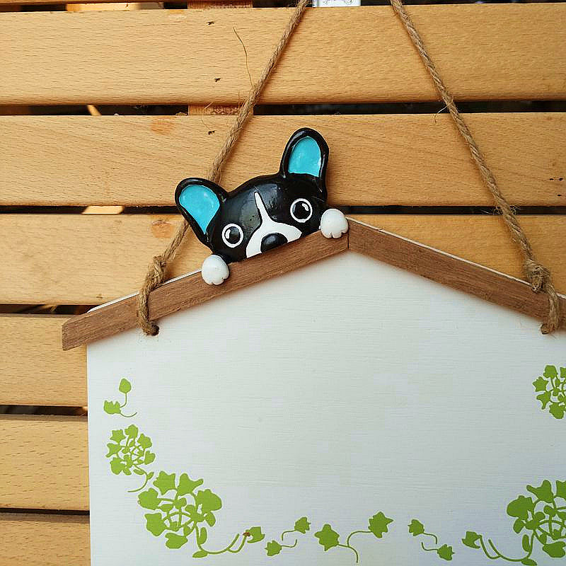 Decorative Dog Theme Wall Hanging Sign