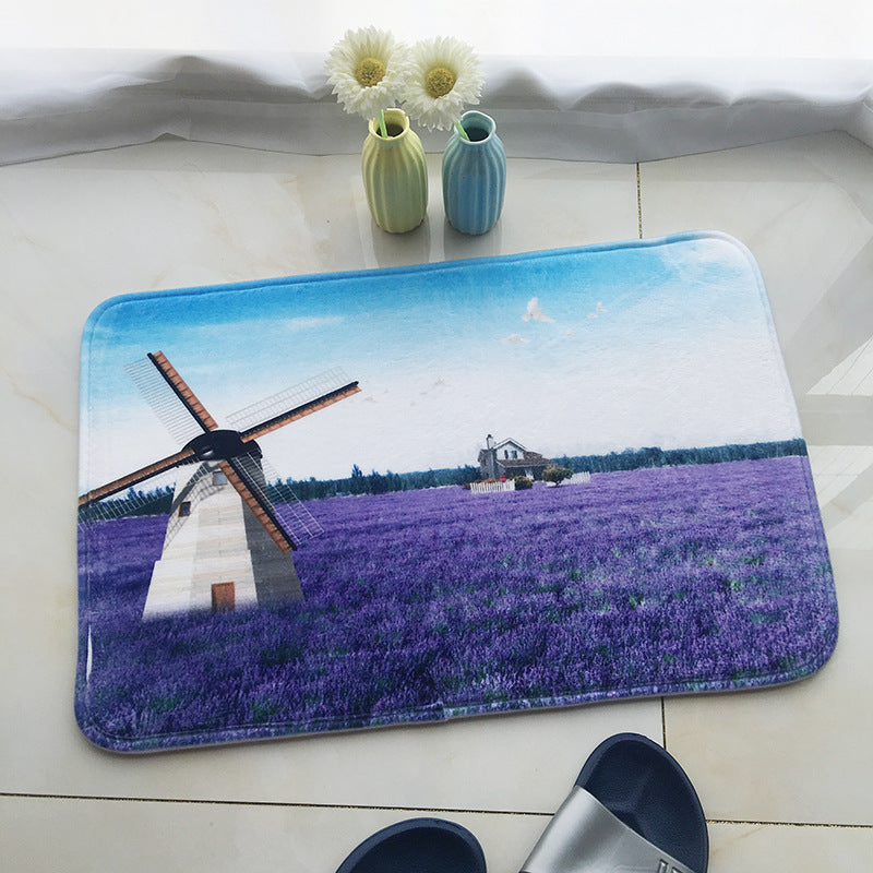 Cozy Decorative Bathroom Mat Kalsten