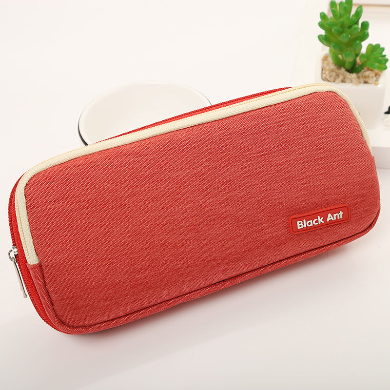 Premium Denim Zippered Pencil Case