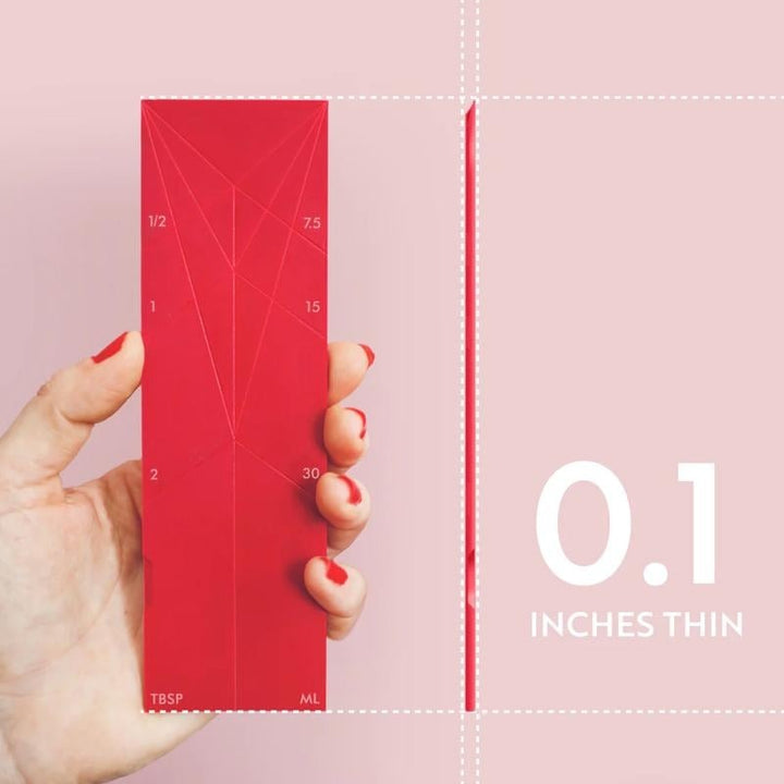 Kalsten | 3-in-1 Folding Measuring Spoons | TriScoop Magnetic Design | Space-Saving Kitchen Tool