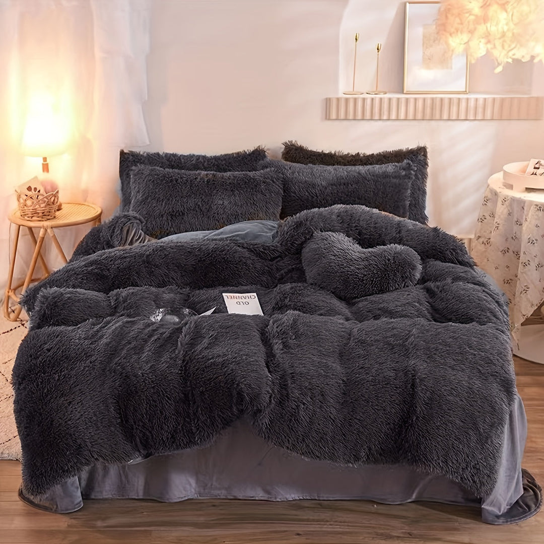 Luxurious Velvet Duvet Cover Set for Ultimate Comfort Noxord