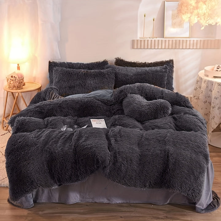 Luxurious Velvet Duvet Cover Set for Ultimate Comfort Noxord