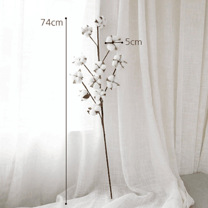 Artificial Cotton Flower Arrangement
