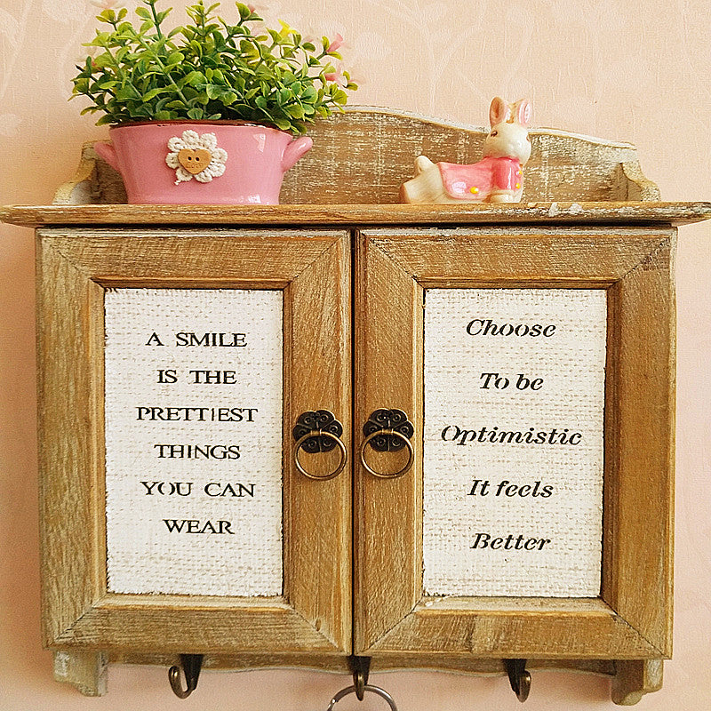 Rustic Decorative Wall Cabinet
