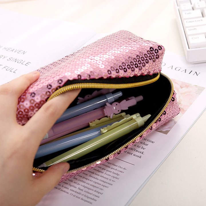 Sparkly Sequin Pencil Case