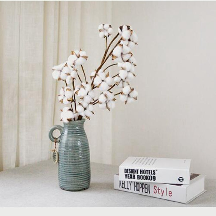 Artificial Cotton Flower Arrangement