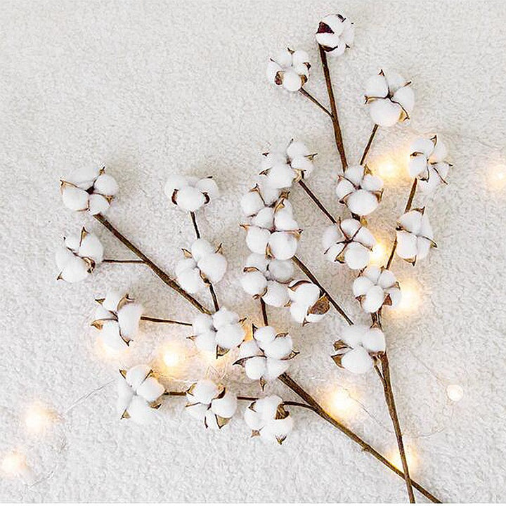 Artificial Cotton Flower Arrangement