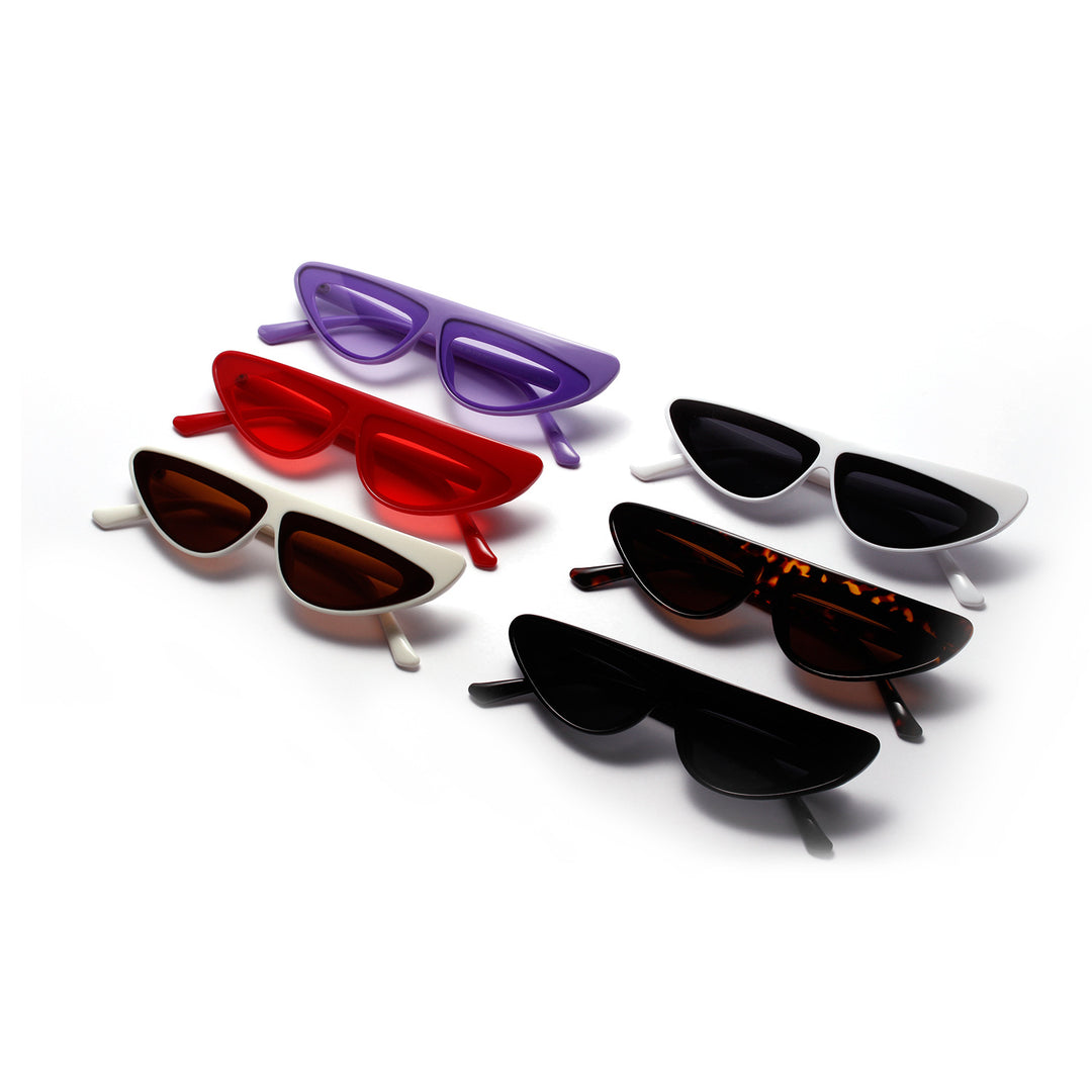 Women Cat-Eye Sunglasses with trendy asymmetrical design Kalsten