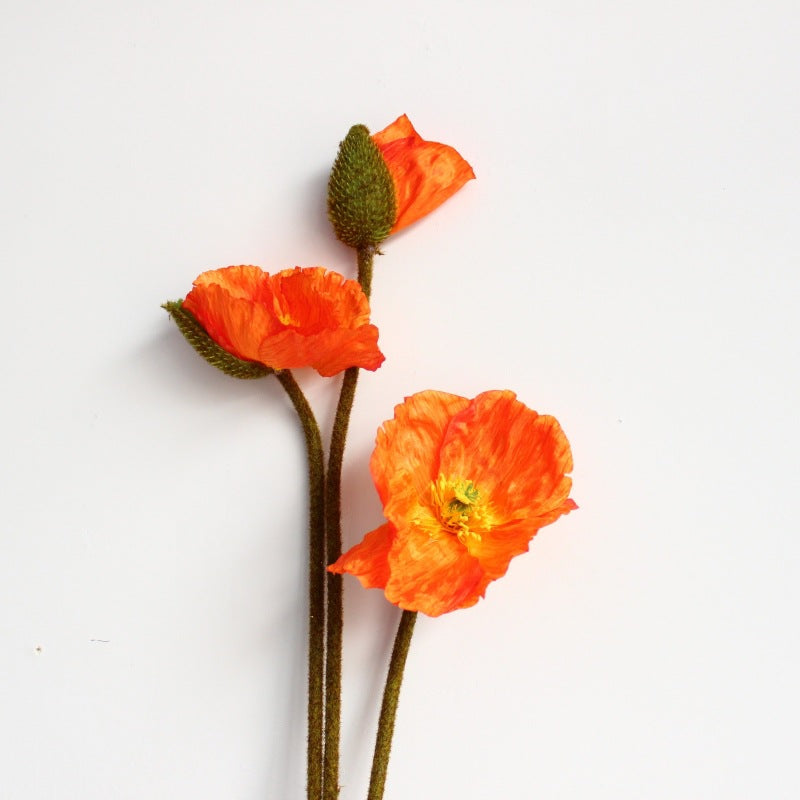 Realistic Artificial Poppy Stem