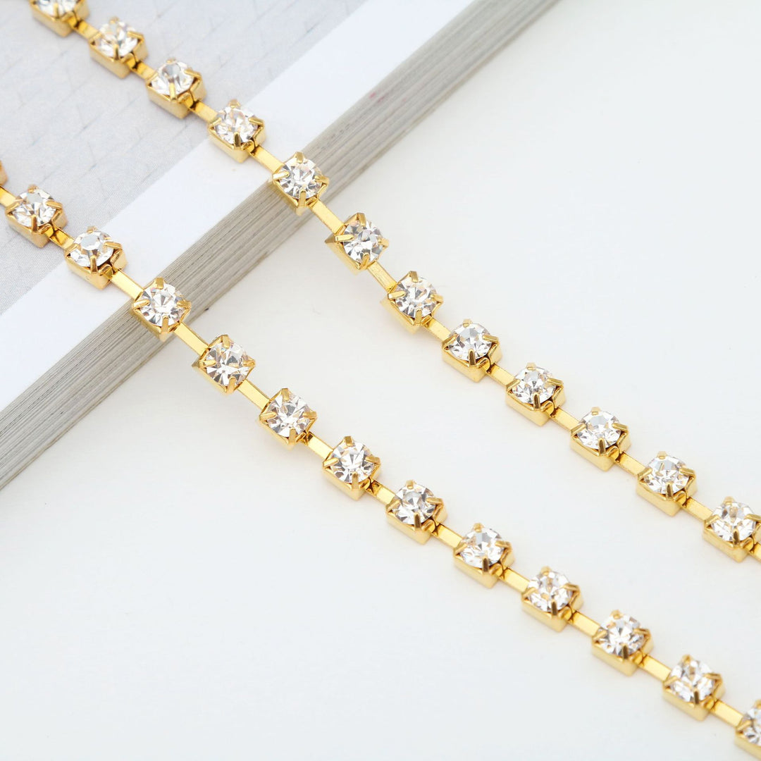 Glamorous Crystal Eyewear Chain Kalsten