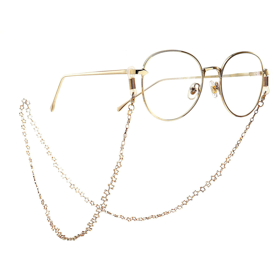 Star-Decorated Eyewear Chain Kalsten
