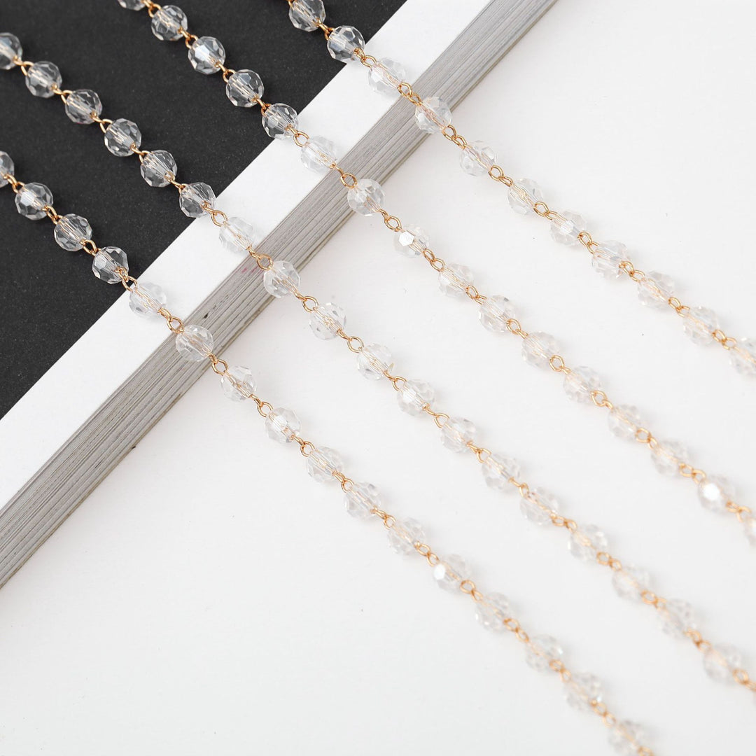 Elegant Crystal Eyewear Chain Kalsten